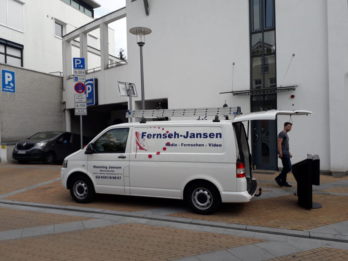 Das Firmenfahrzeug